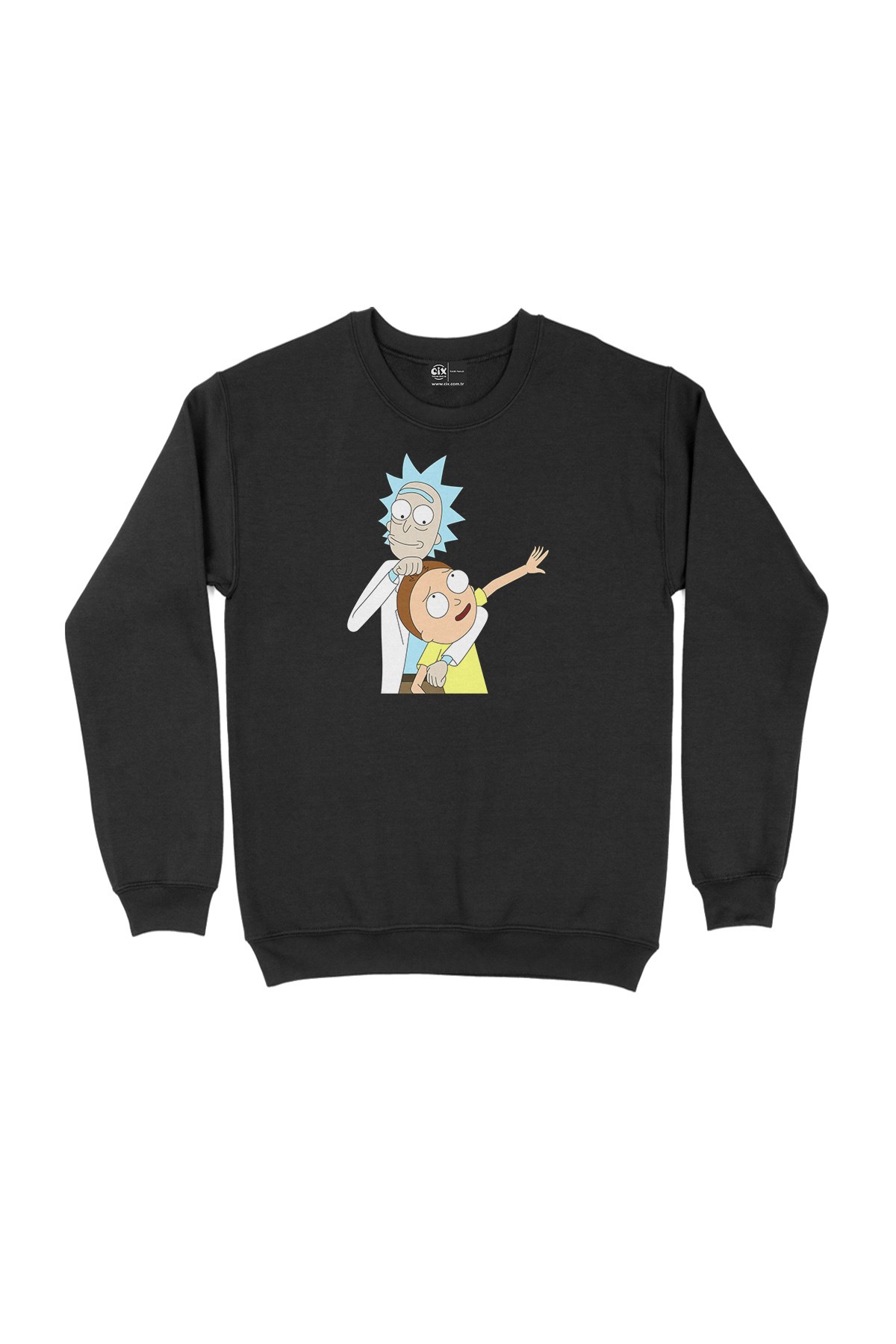 Rick And Morty Tasarımlı Sweatshirt
