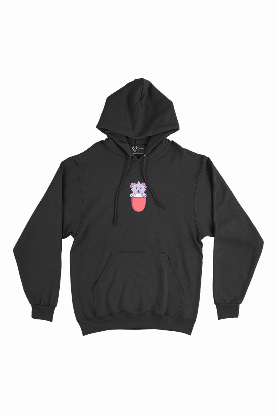 Sevimli Koala Minimal Kapşonlu Sweatshirt Hoodie Sevimli Koala Minimal Kapşonlu Sweatshirt Hoodie - Ücretsiz Kargo