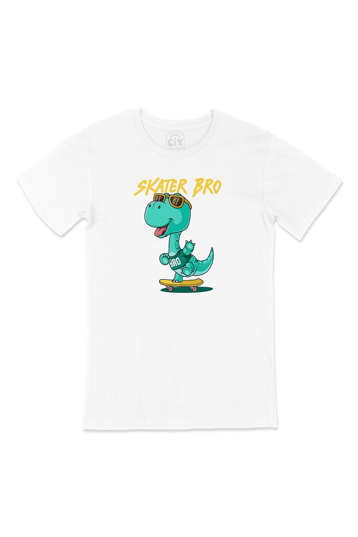 Skater Dinozor Tişört