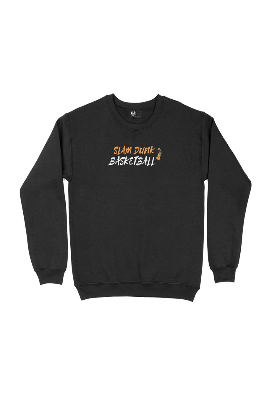 Slam Dunk Basketbol Sweatshirt Slam Dunk Basketbol Sweatshirt - Ücretsiz Kargo
