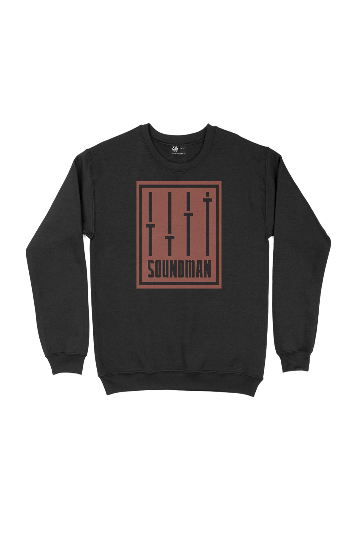 Sound Man Siyah Sweatshirt