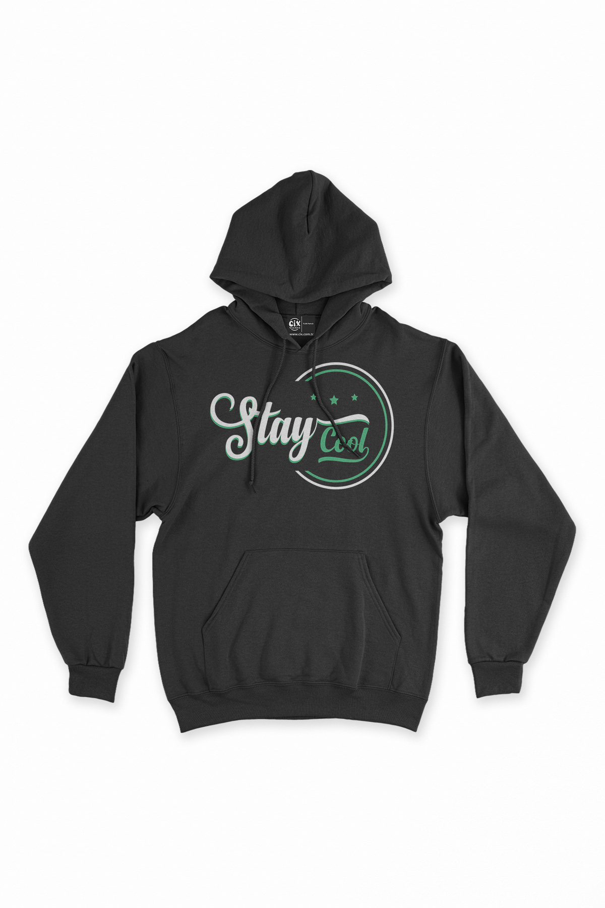 Stay Cool Siyah Sweatshirt Hoodie