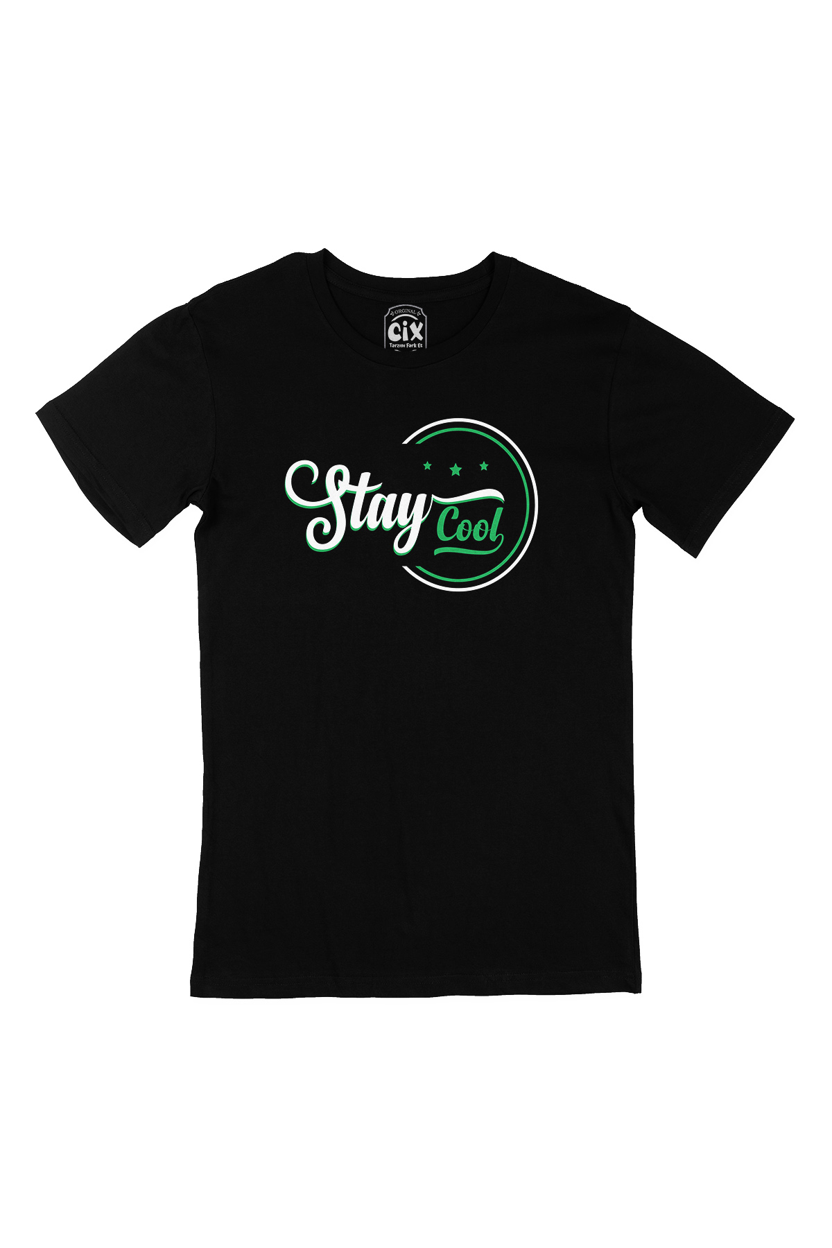 Stay Cool Siyah Tişört