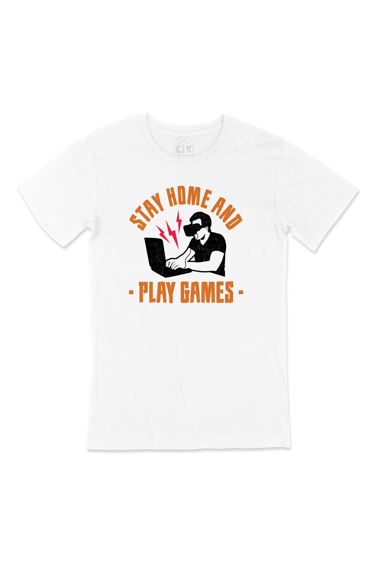 Stay Home Play Game Tişört