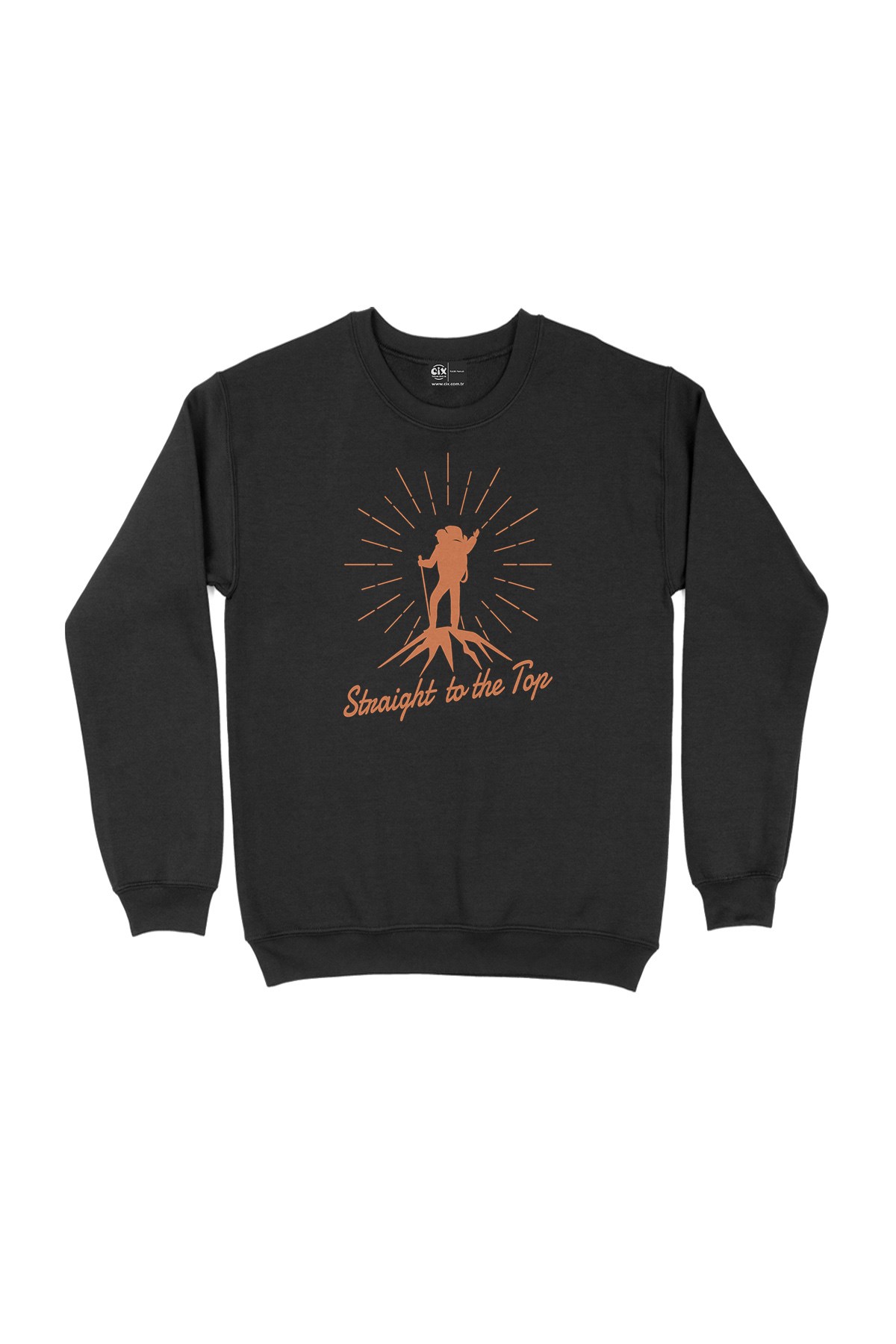 Straight To The Top Siyah Sweatshirt