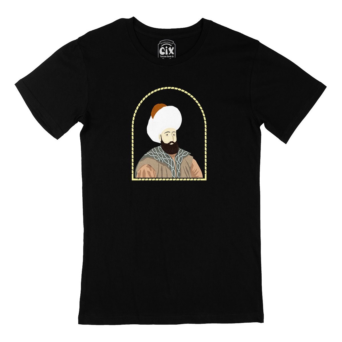 Sultan Beyazıt Siyah Tişört