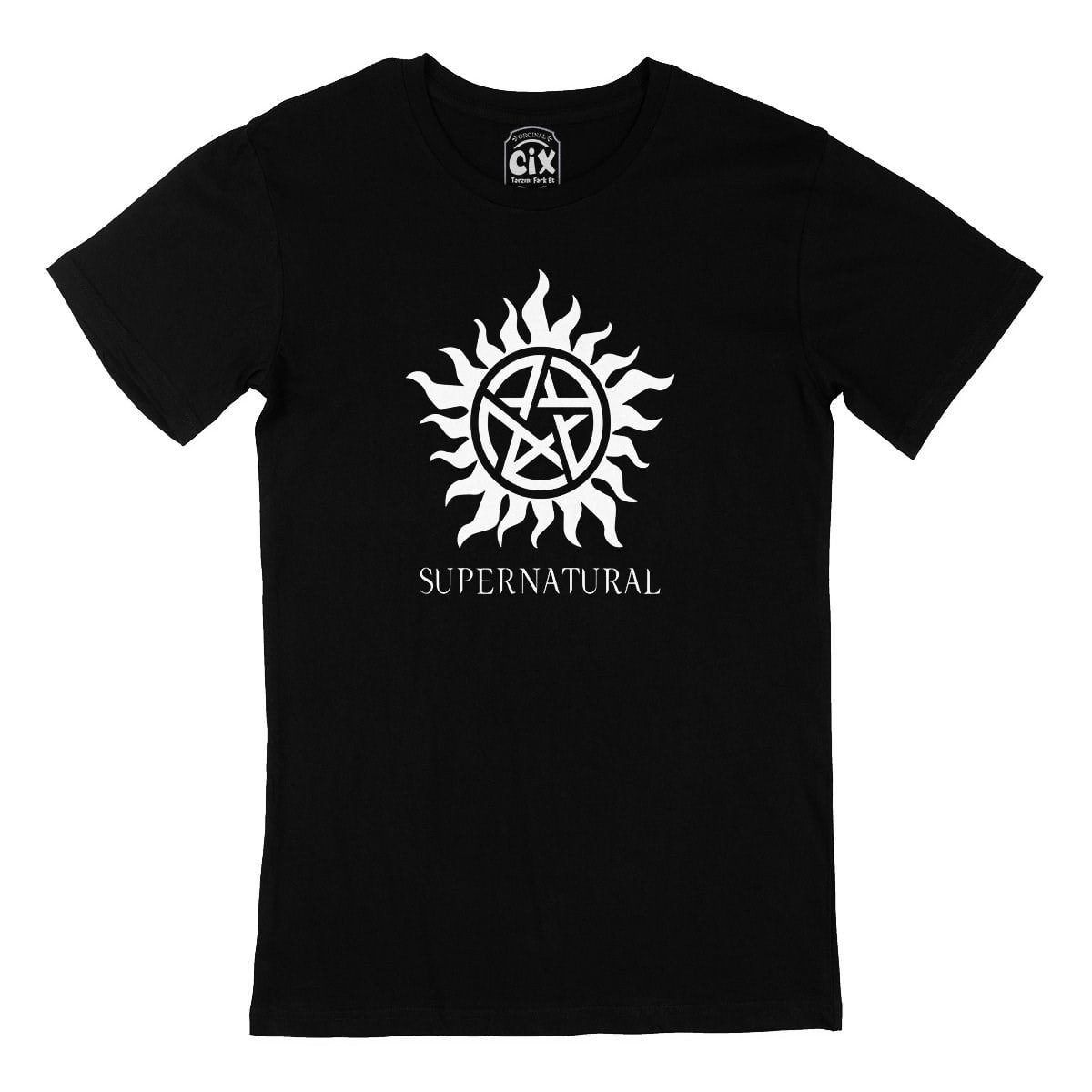 Supernatural Siyah Tişört