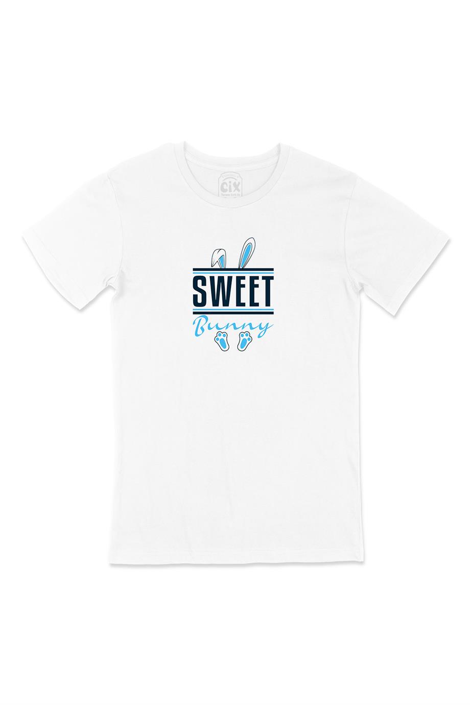 Sweet Bunny Tavşan Beyaz Tişört