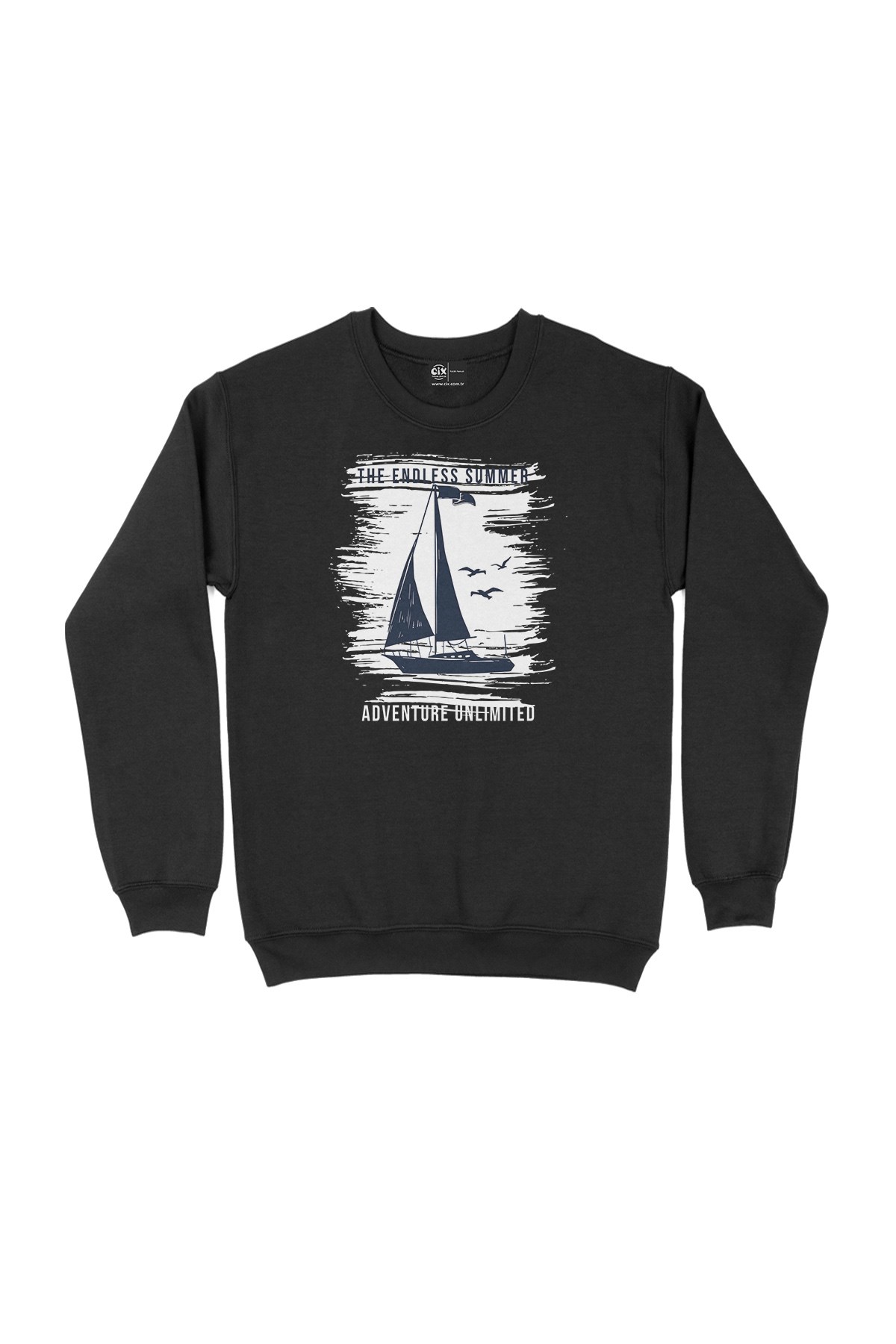 The Endless Summer Siyah Sweatshirt