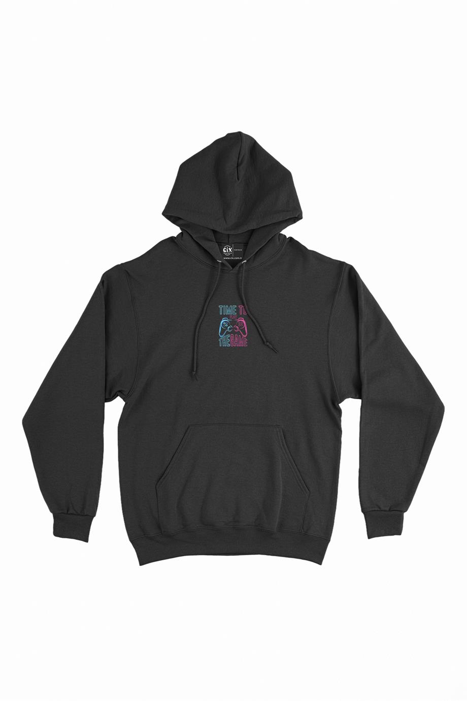 Time To Play The Game Minimal Kapşonlu Sweatshirt Hoodie Time To Play The Game Minimal Kapşonlu Sweatshirt Hoodie - Ücretsiz Kargo