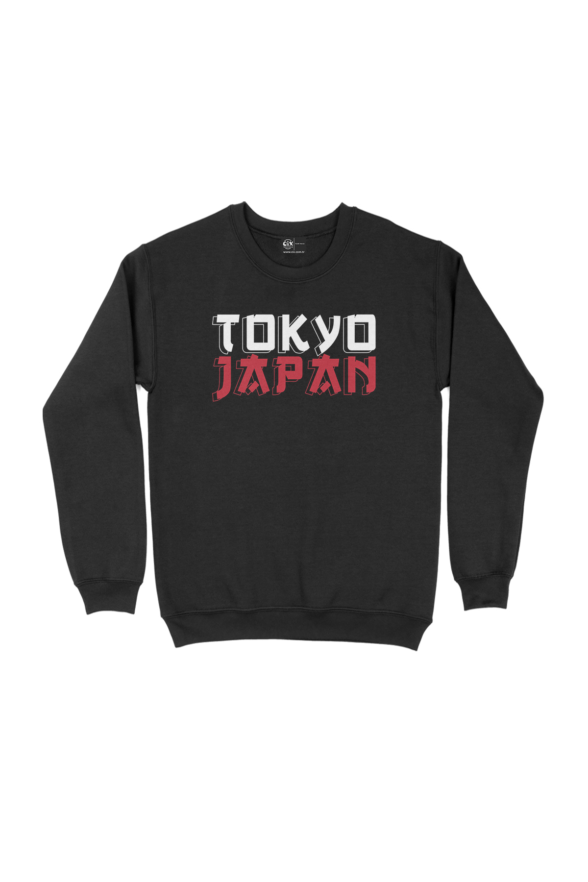 Tokyo Japan Siyah Sweatshirt