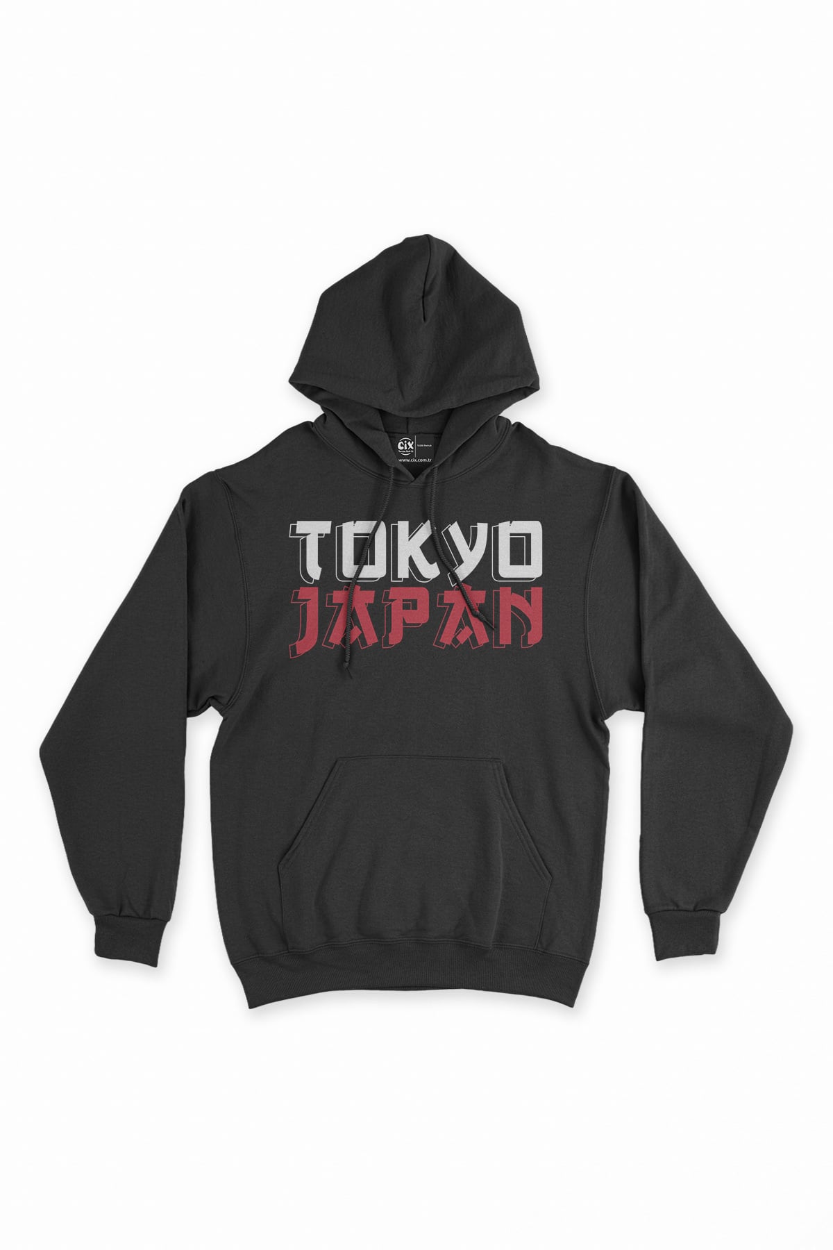 Tokyo Japan Siyah Sweatshirt Hoodie