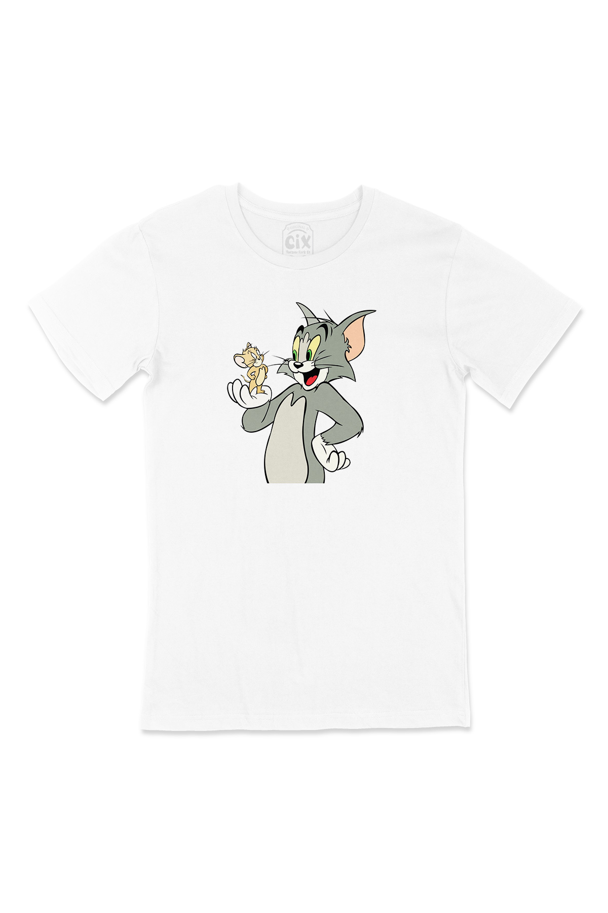 Tom Jerry Kedi Fare Tişört