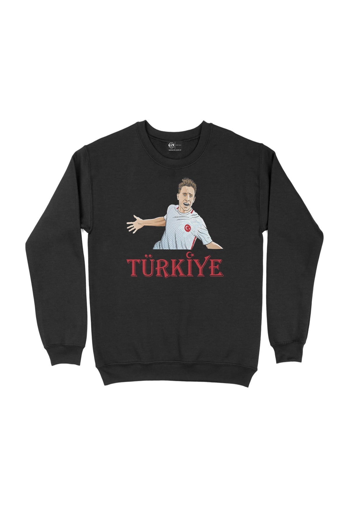 Türkiye Milli Takım Siyah Sweatshirt