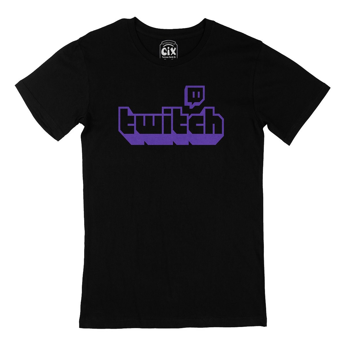 Twitch Siyah Tişört