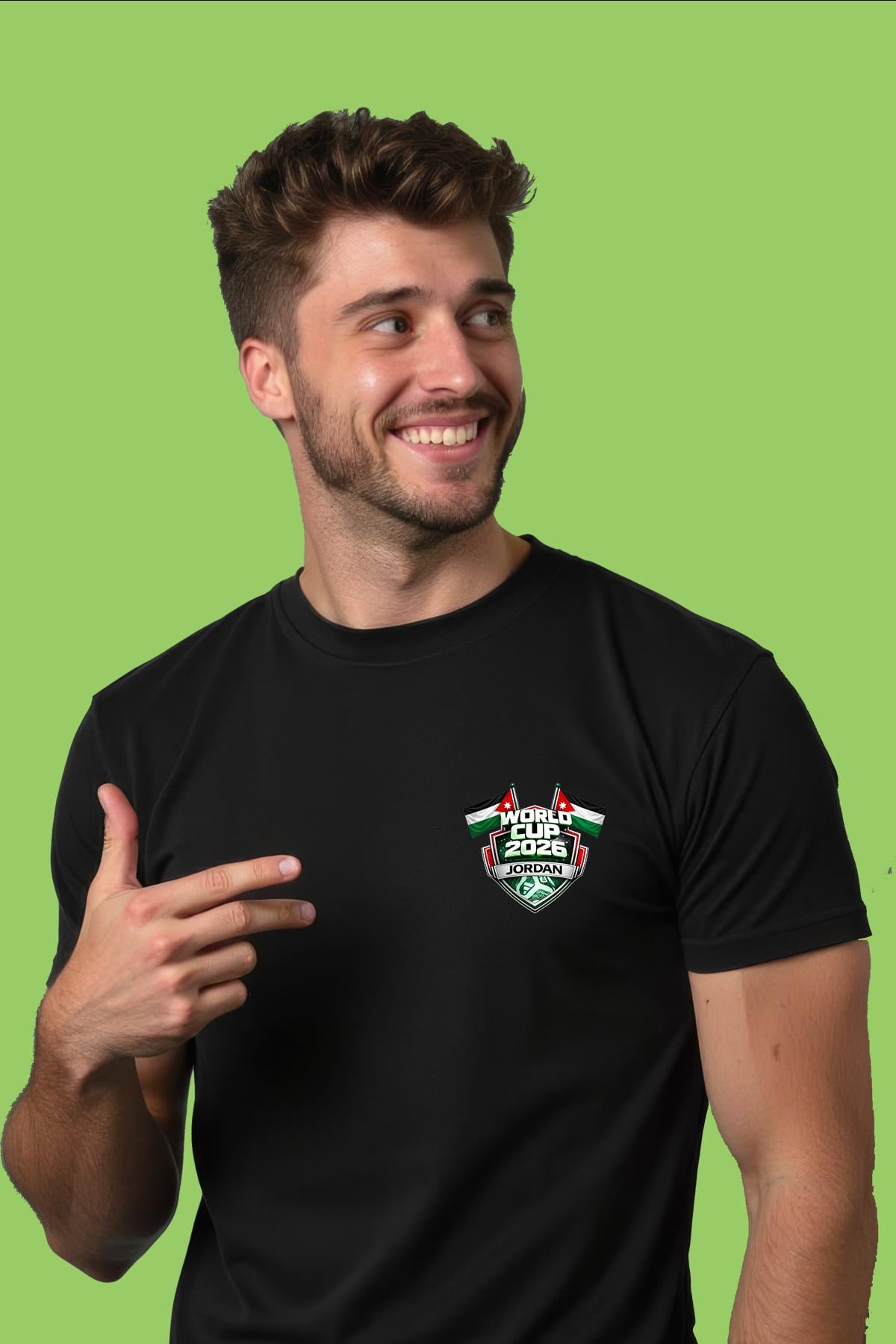 Ürdün Dünya Kupası 2026 Siyah Tişört Ürdün Dünya Kupası 2026 Siyah TişörtÜcretsiz Kargo İmkanı