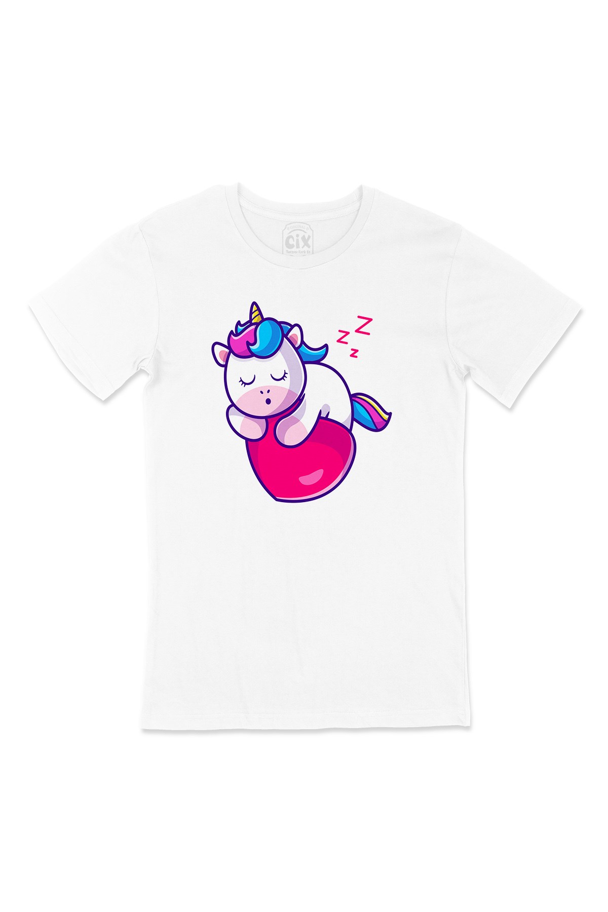 Uykucu Unicorn Tişört