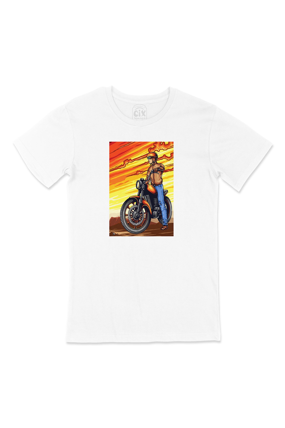 Vintage Moto Racer Tişört