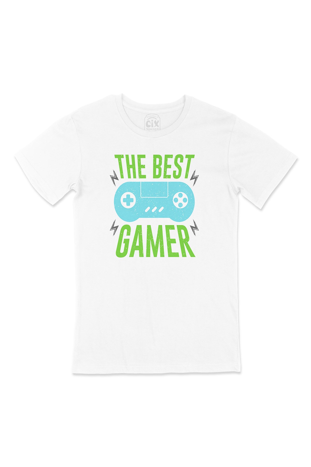 Yeşil The Best Gamer Tişört