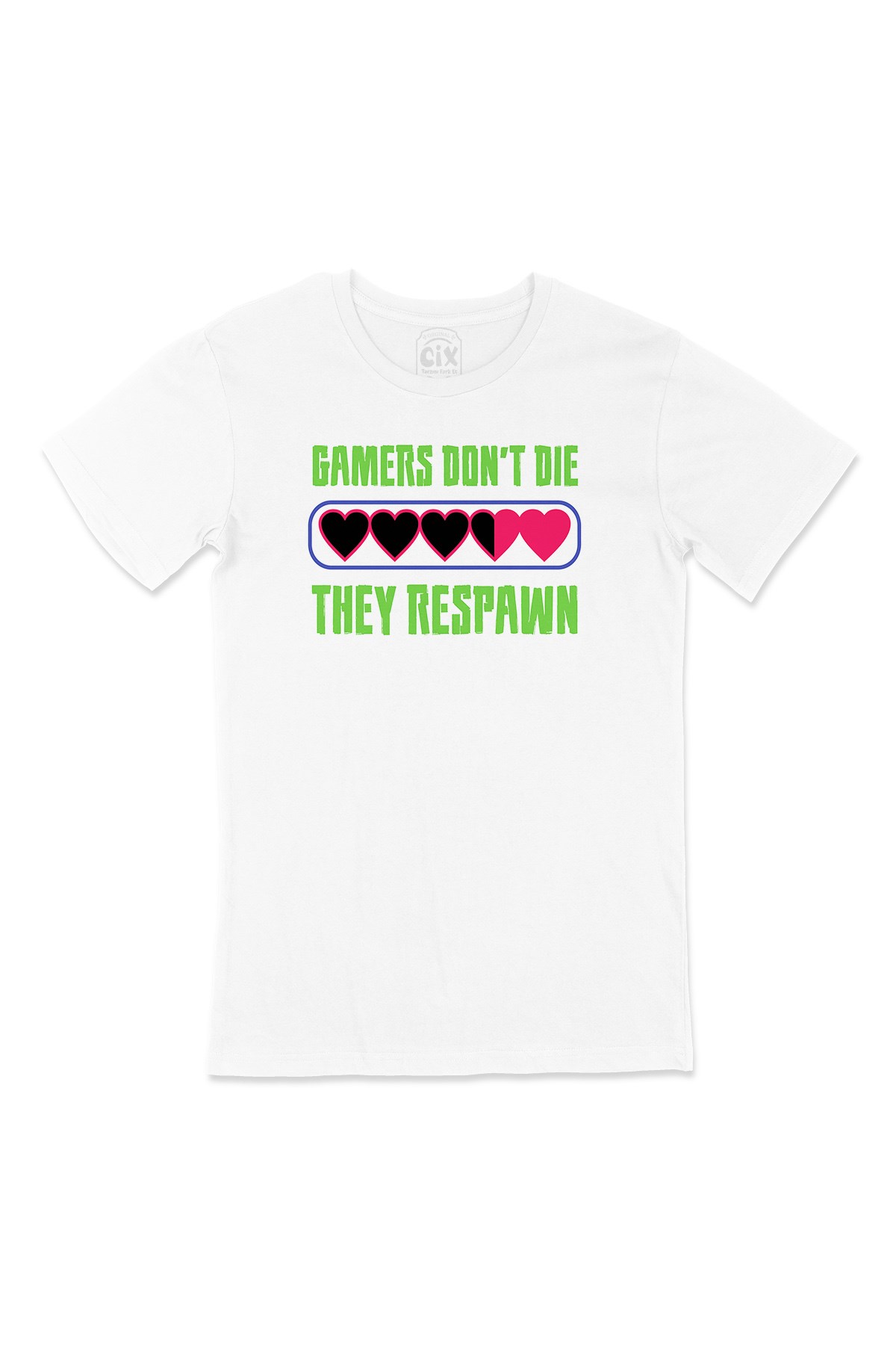 Yeşil They Respawn Tişört