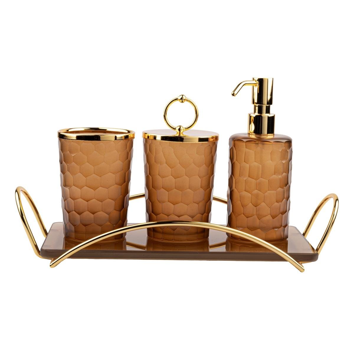 4 Parça Domino Banyo Set