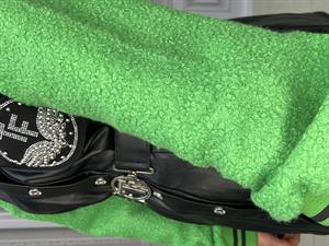 Melek Kanat Derili Crystal Taşlı Eşofman Takımı - YEŞİL