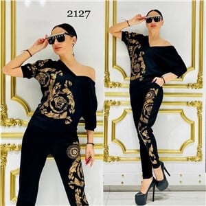 Versace 2Li - SİYAH GOLD