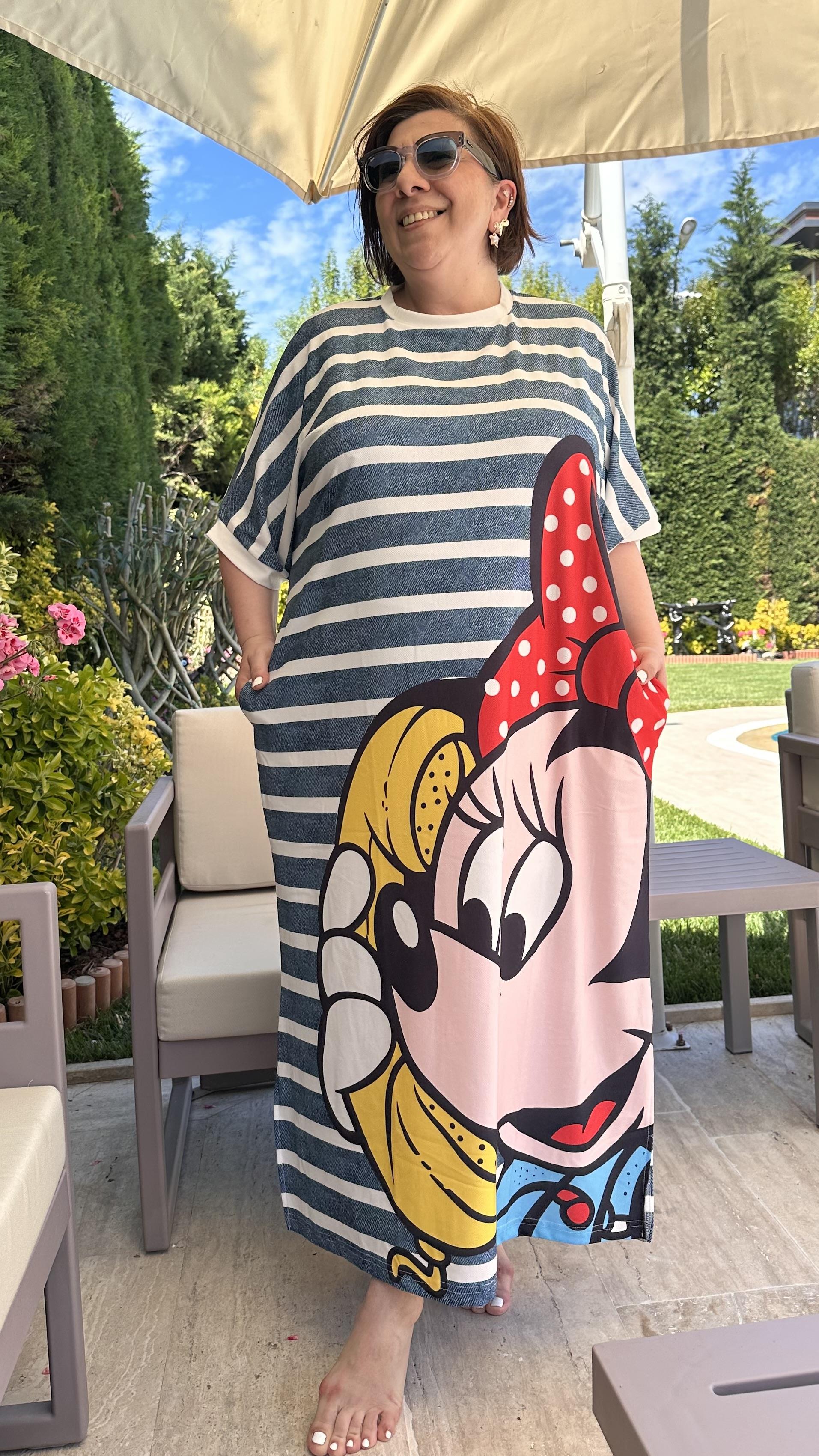Cartoon Elbise Minnie
