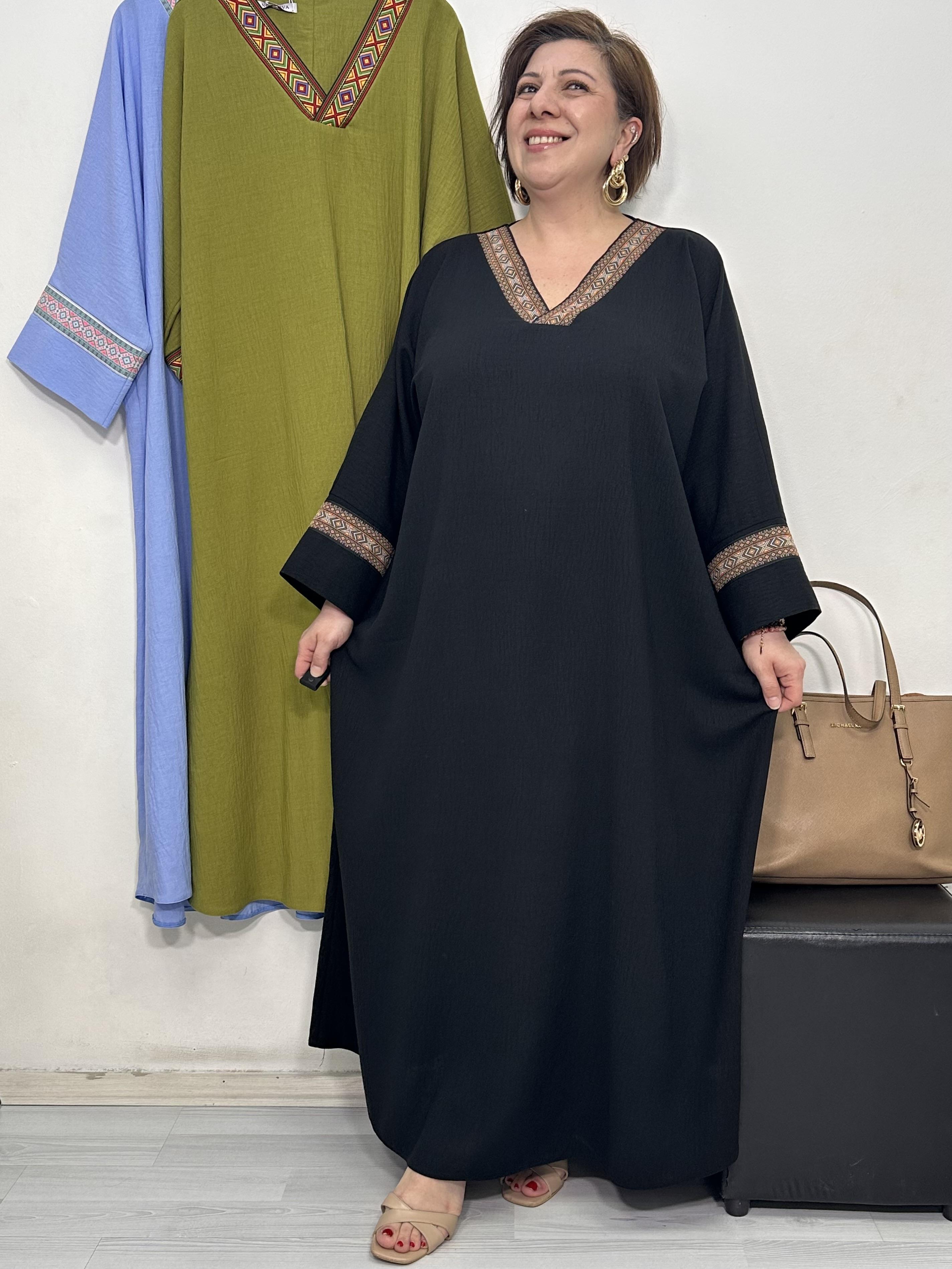 Eva Keten Elbise Siyah