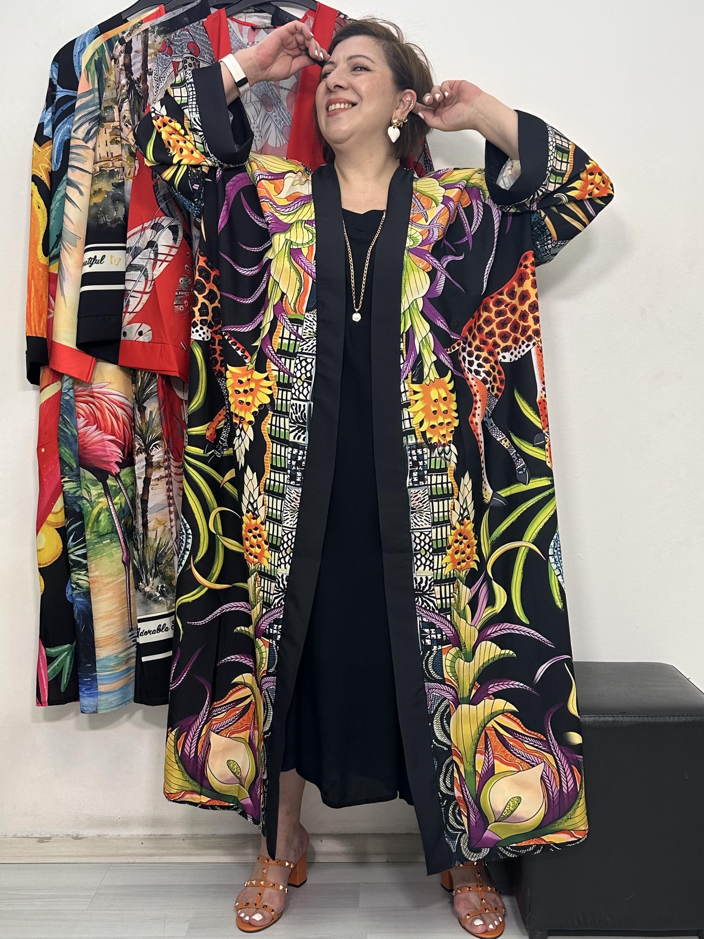 Yuka Kimono Fil Desen