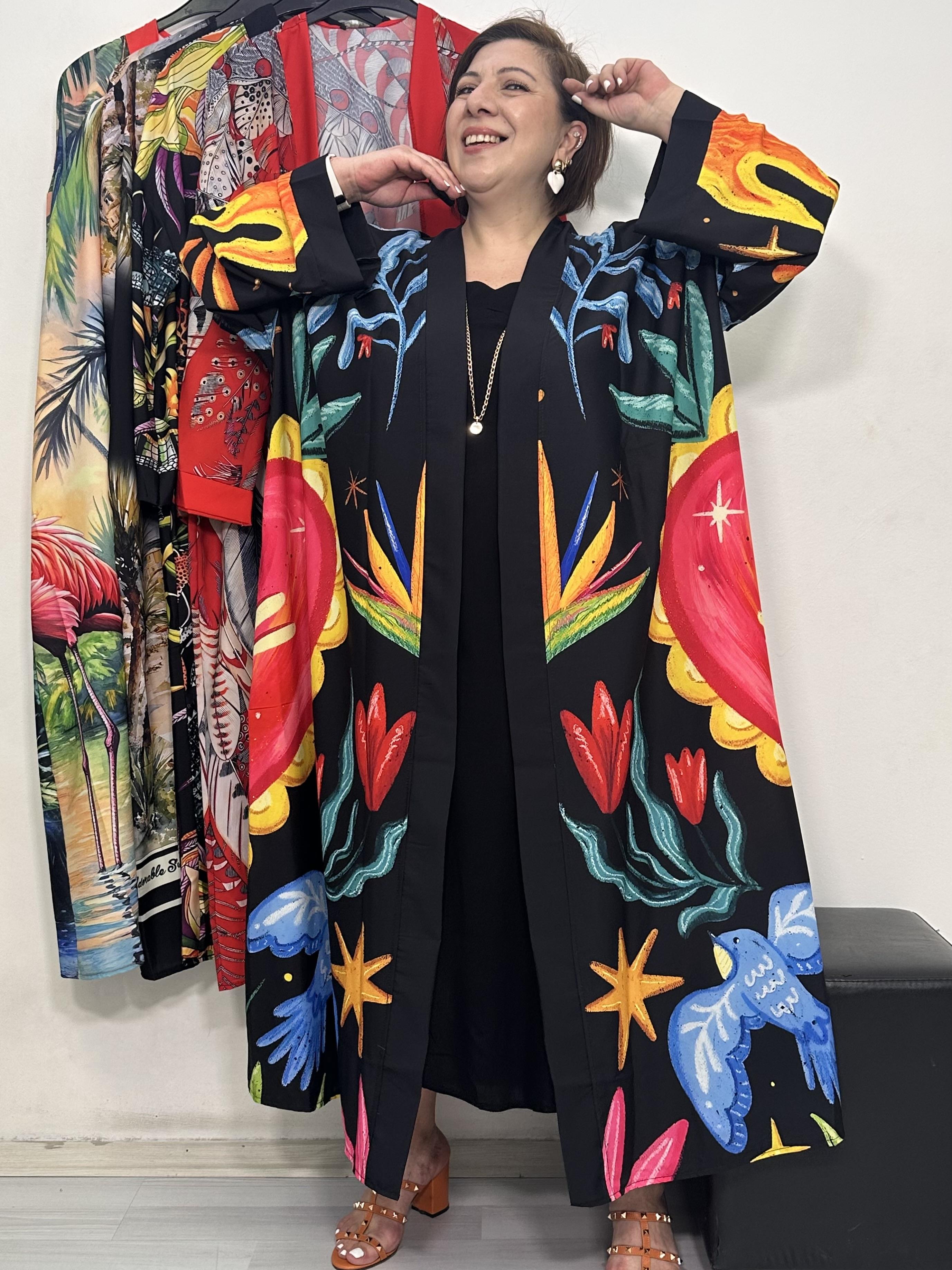 Yuka Kimono Kalp Desen