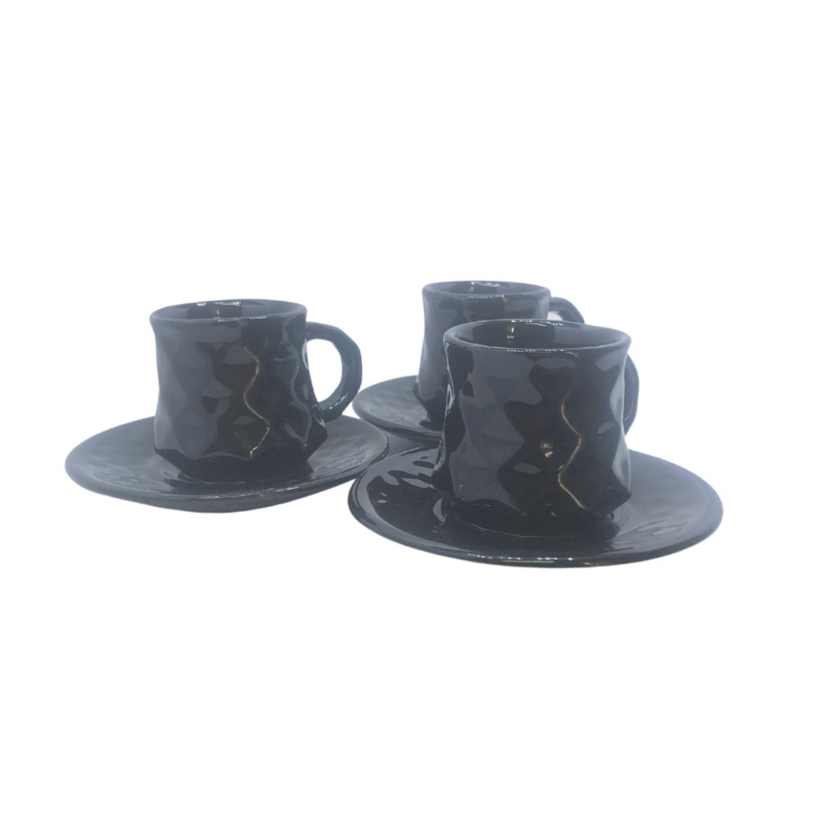 porselen,seramik fincan takimi6'li Seramik Fincan Takimi Kazan Model SiyahKütahyaseramik6'li Seramik Fincan Takimi Kazan Model Siyah