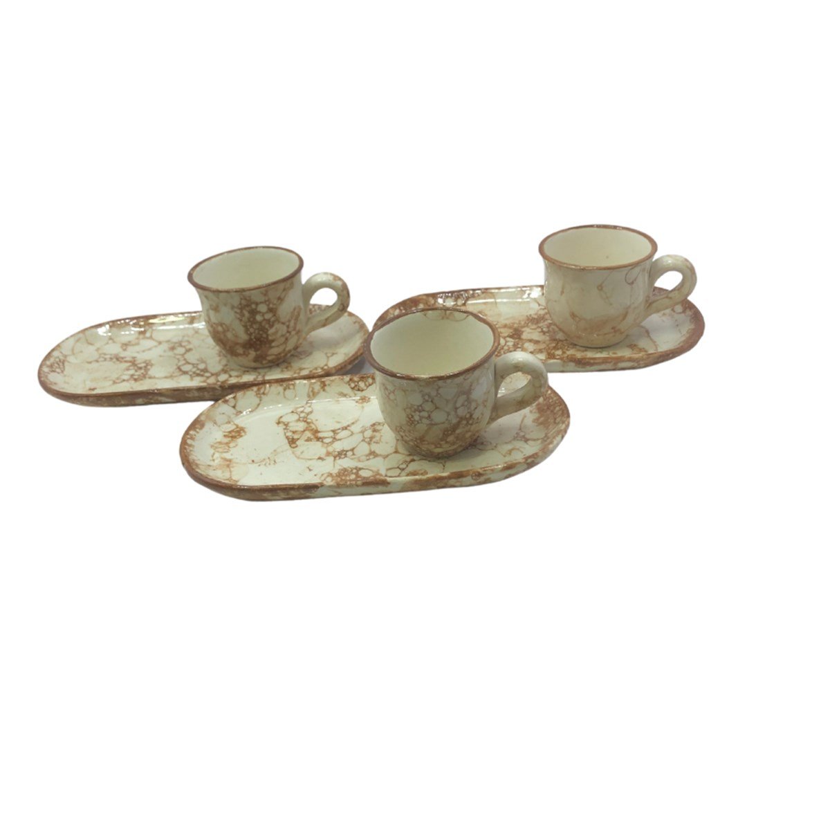 porselen,seramik fincan takimi6'li Seramik Sunumluklu Fincan Takımı Kahverengi DesenliKütahyaseramik6'li Seramik Sunumluklu Fincan Takımı Kahverengi Desenli