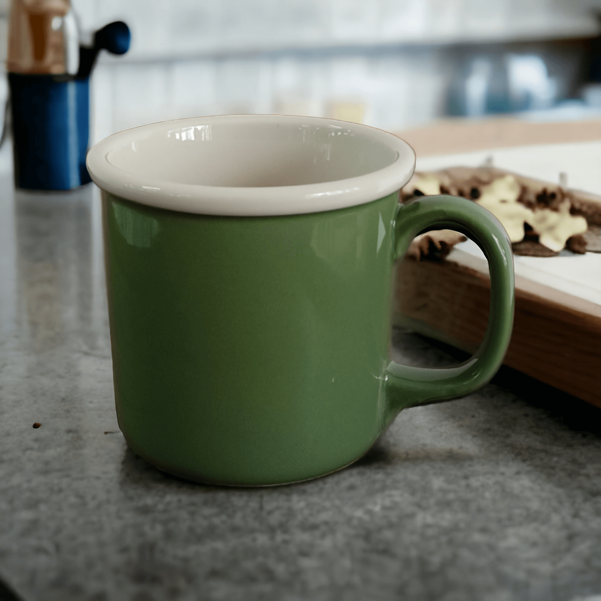 trenducuzlukPorselen Mug Kupa Yeşil 250MlKütahyaseramikPorselen Mug Kupa Yeşil 250Ml