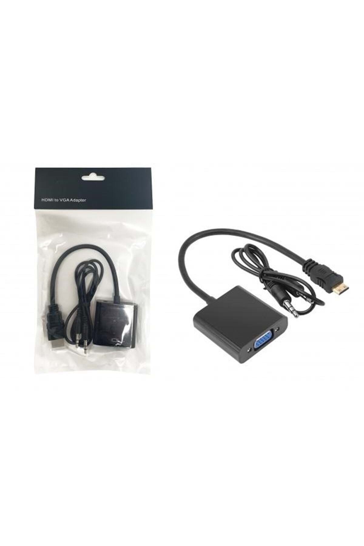 PLATOON PL-7237 HDMI TO VGA ÇEVİRİCİ KABLO