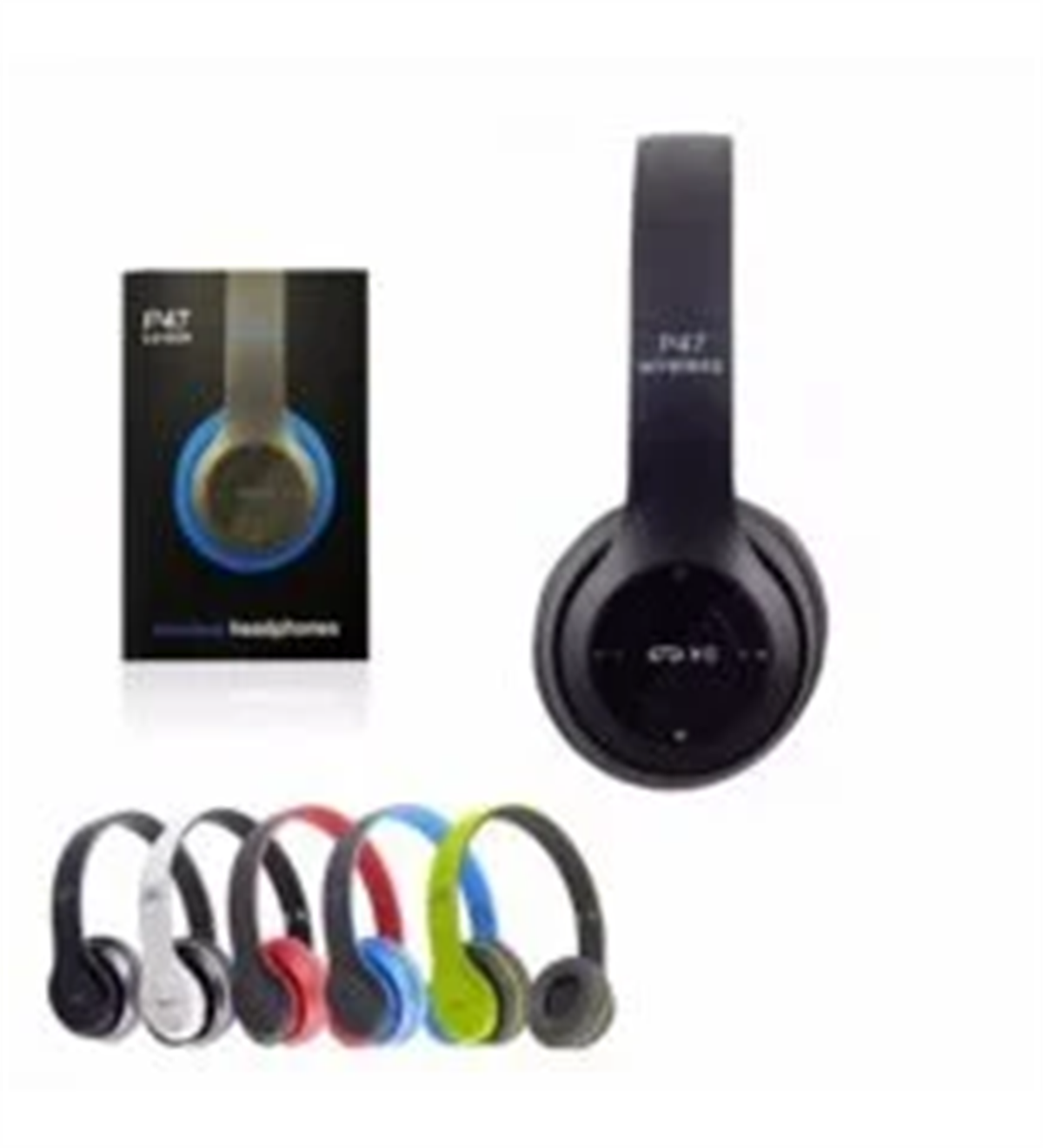 P47 Bluetooth Kulak Üstü KulaklıkP47 Bluetooth Kulak Üstü KulaklıkPolygoldP47 Bluetooth Kulak Üstü Kulaklık