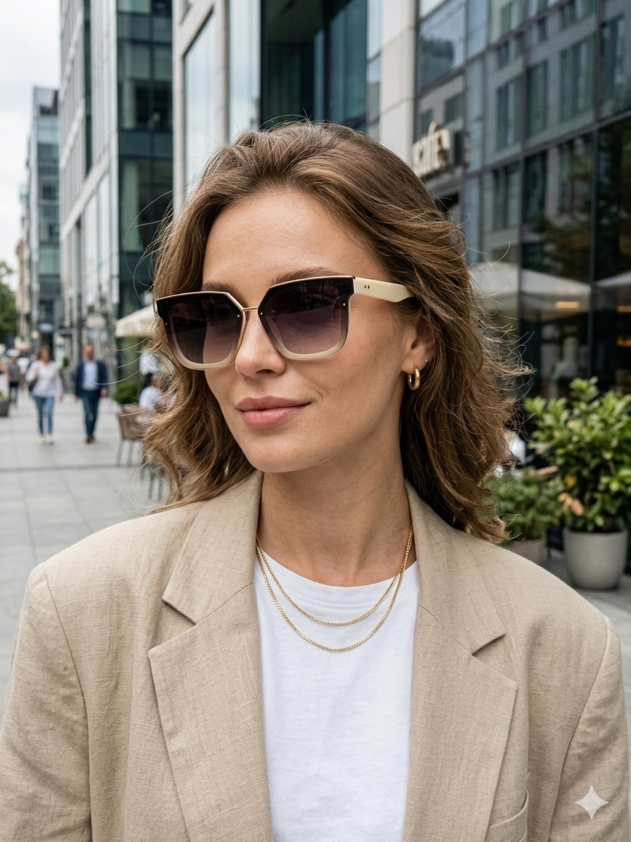 Daphne Bej Güneş Gözlüğü
