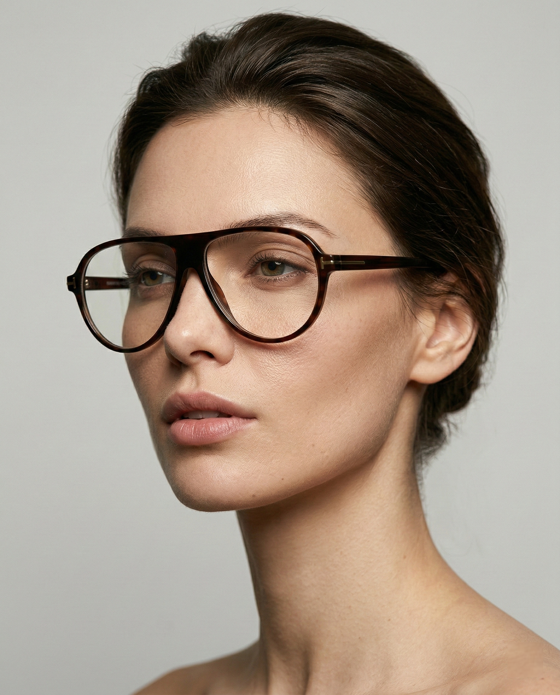 Mia Brown Blue Block Gözlük