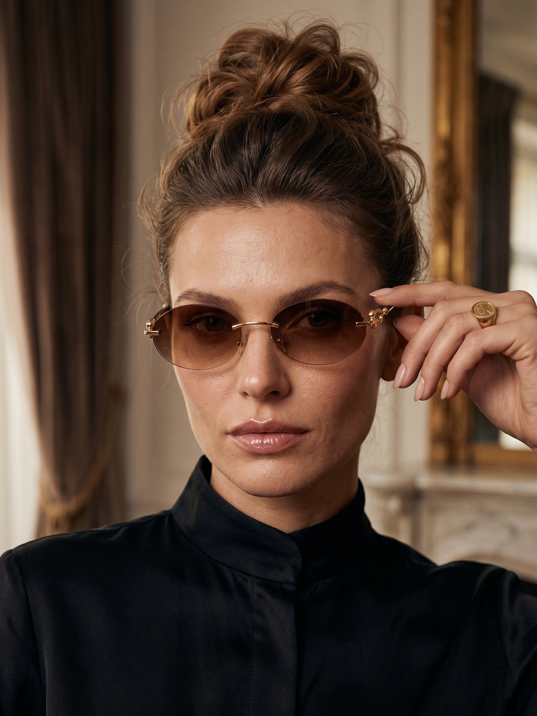 Misty Leo Brown Kadın Güneş Gözlüğü