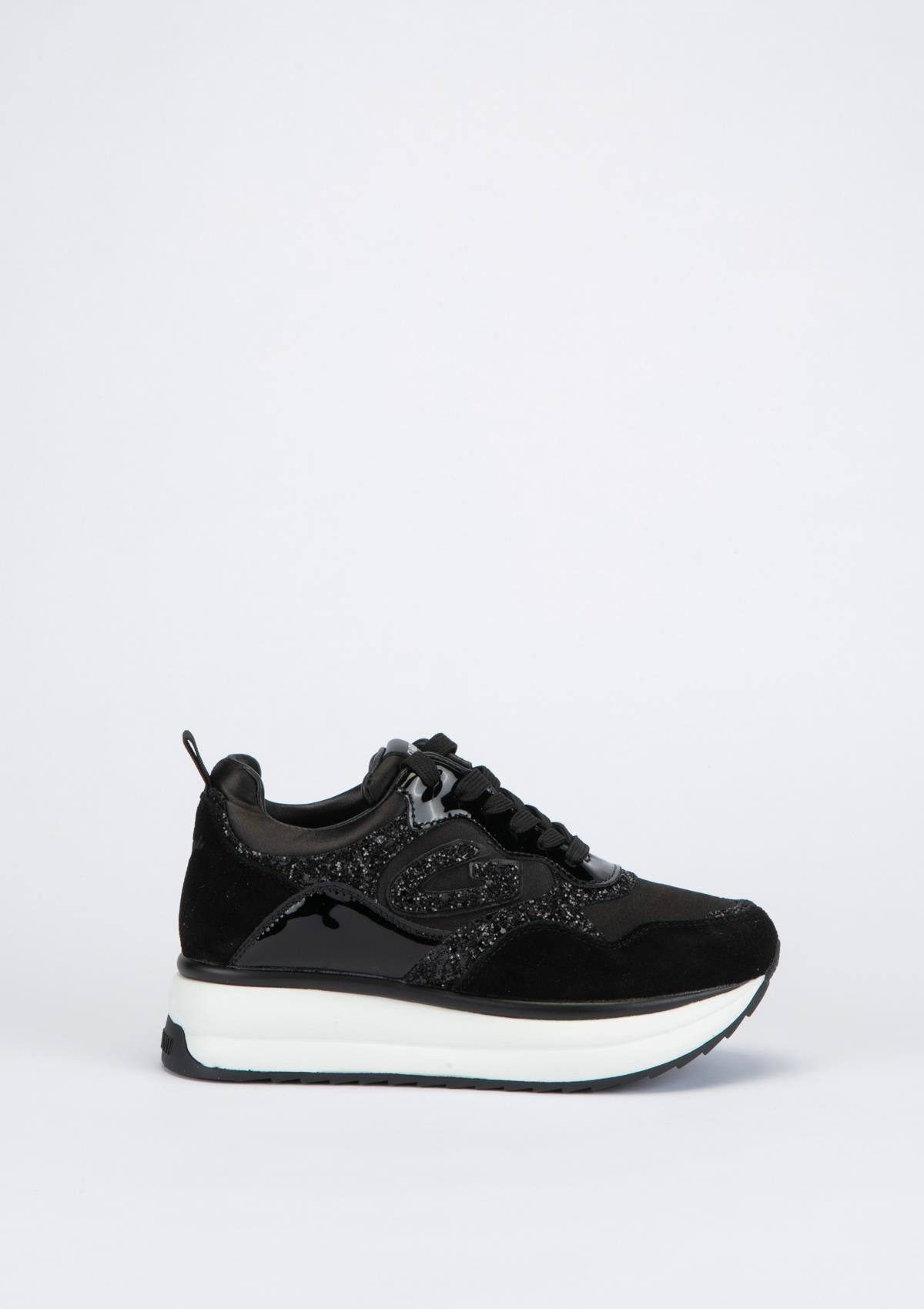 Guardiani Louise 0170 Kadın Siyah Deri Sneaker