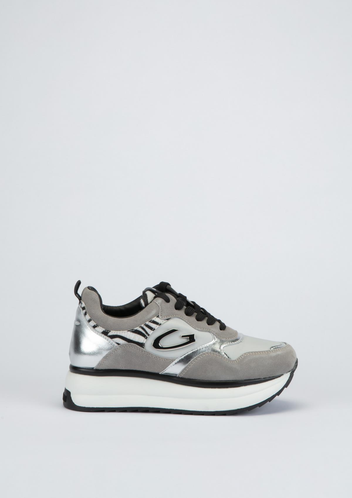 Guardiani Louise 0170 Kadın Siyah Süet Deri Sneaker