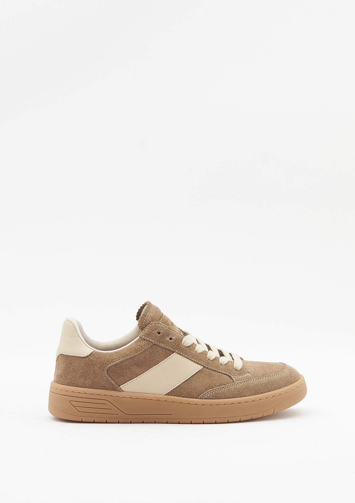 Uygun fiyatlı Kadın modeli North Sails Flador Kadın Taba Süet Sneaker