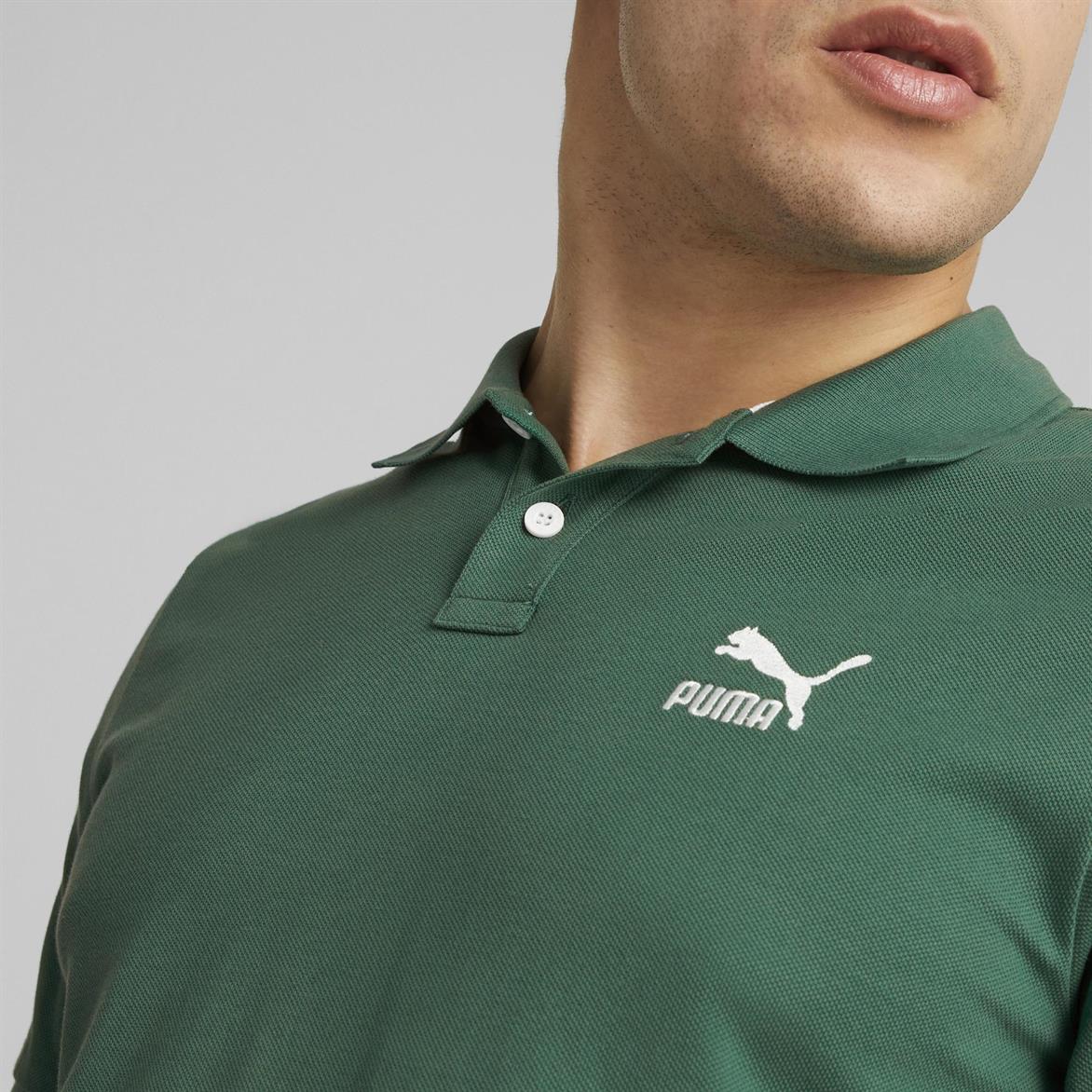 Puma CLASSICS Polo Vine Vine Erkek/Unisex Polo Yaka T-Shirt - Fast Spor