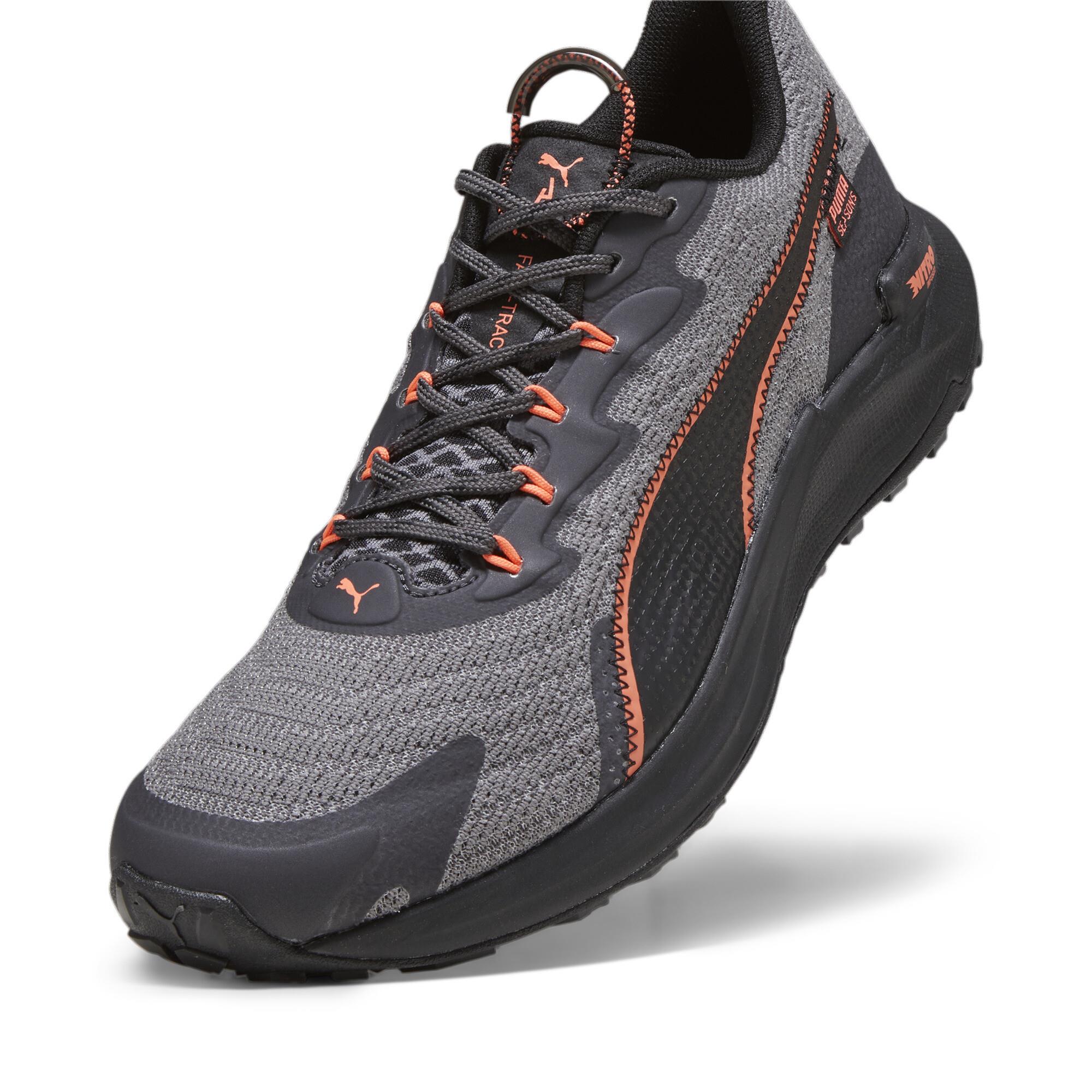 Puma Fast Trac Nitro 2 Erkek Gri Ko u Ayakkab s Fast Spor