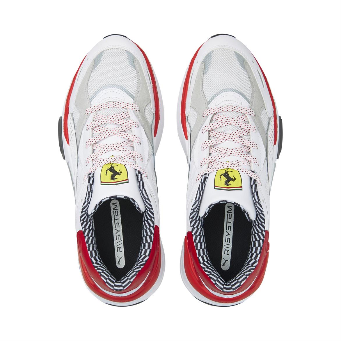Puma Ferrari Rs-Simul8 Beyaz Erkek Günlük Spor Ayakkabı - Fast Spor