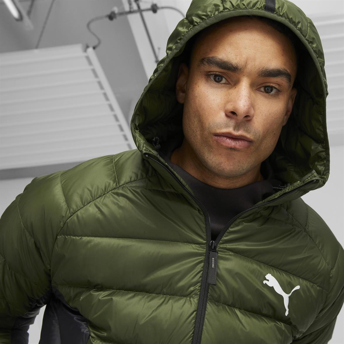 Puma PackLITE Hooded Down Jacket Yeşil Erkek Şişme Mont - Fast Spor