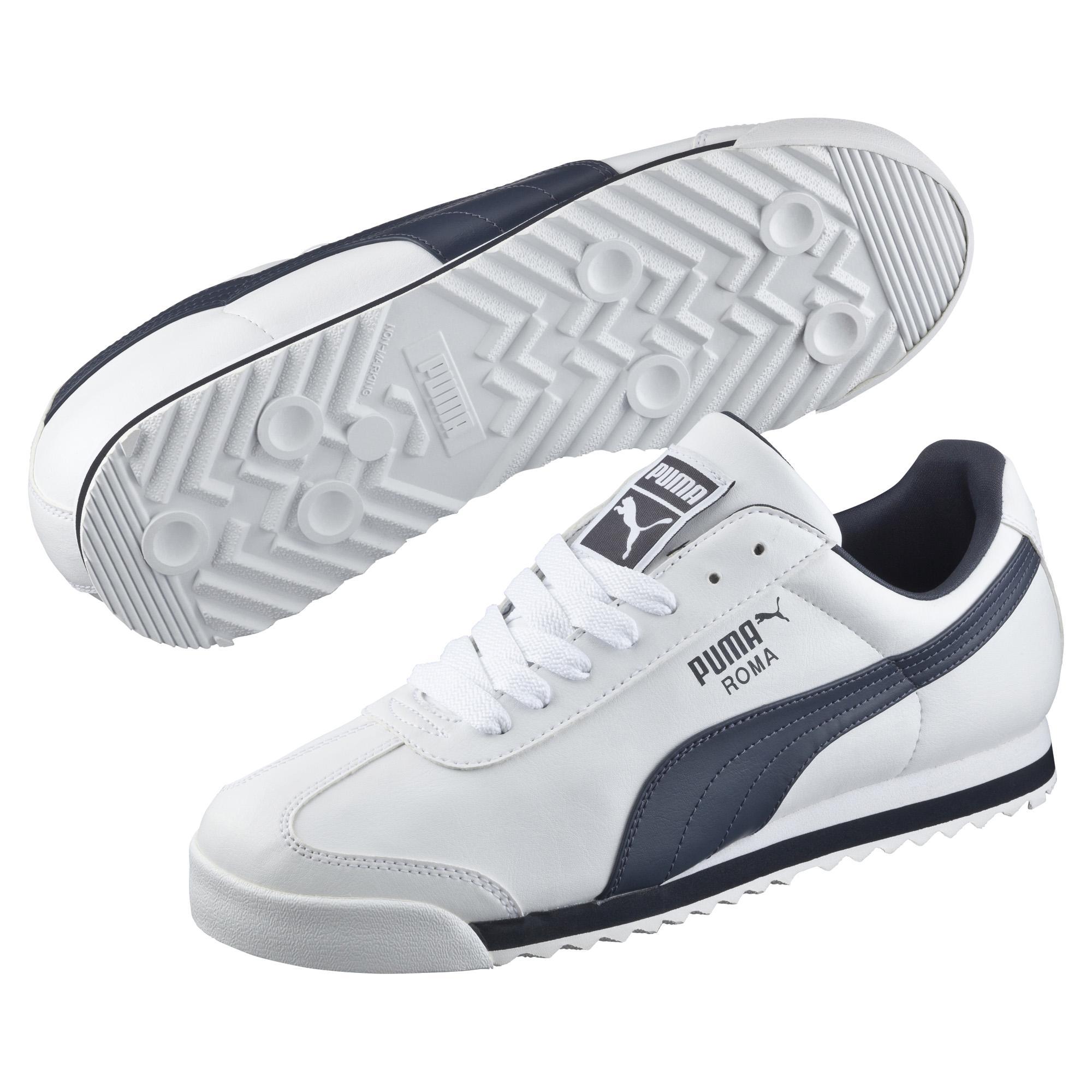Puma Roma Basic Beyaz Erkek Günlük Spor Ayakkabı - Fast Spor