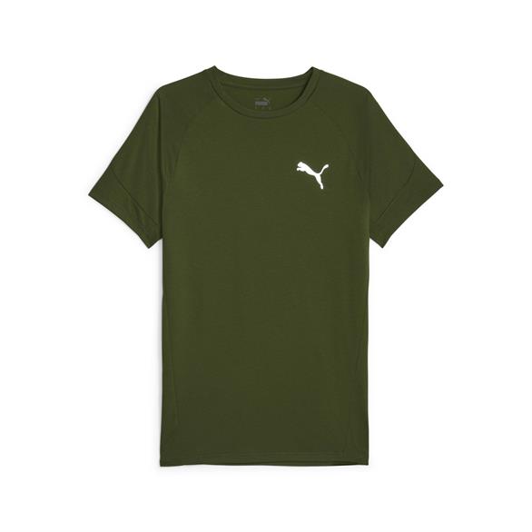 Puma EVOSTRIPE Tee Yeşil Erkek T-Shirt - Fast Spor