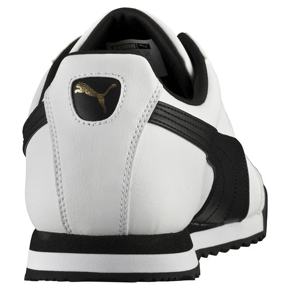 Puma Roma Basic Beyaz-Siyah Kadın Günlük Spor Ayakkabı - Fast Spor