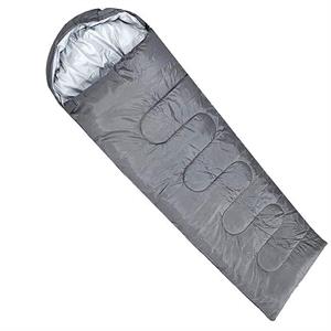  DFT Düz-Başlık 190+30x75cm Gri 0°Uyku Tulumu